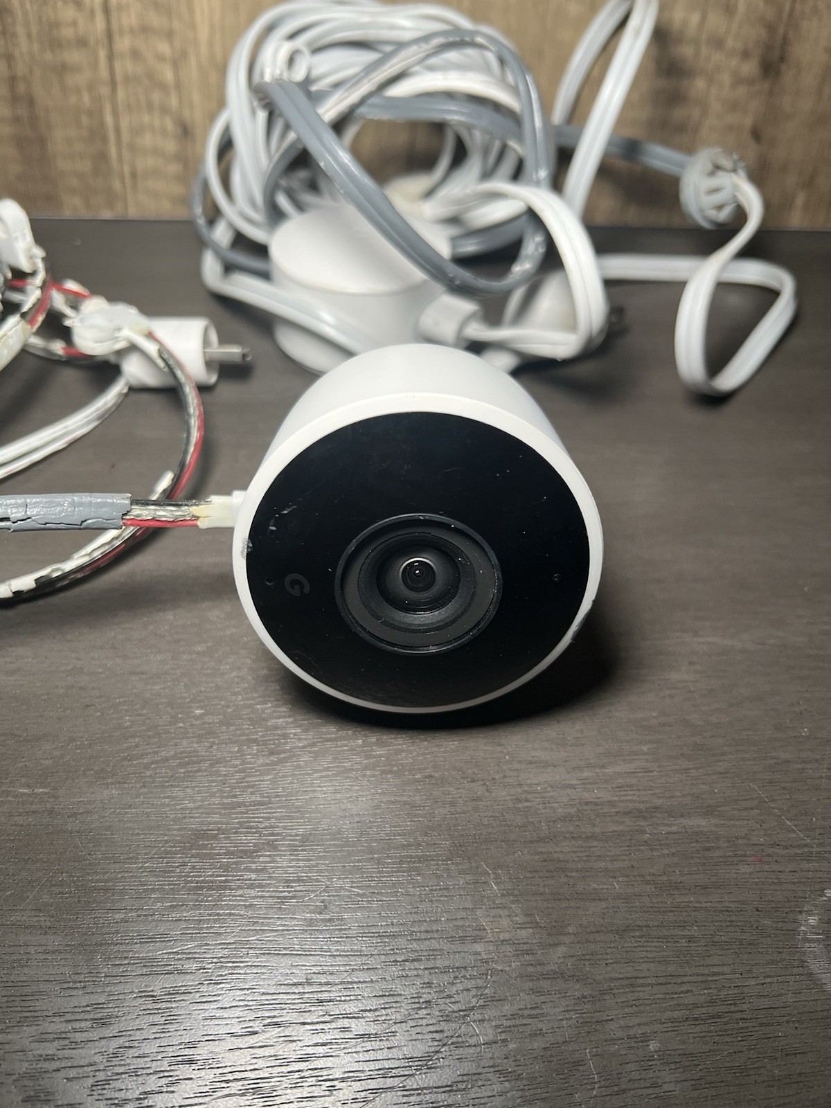 Google Nest Cam Outdoor Security Camera extension Wired NC2100ES Night Vision