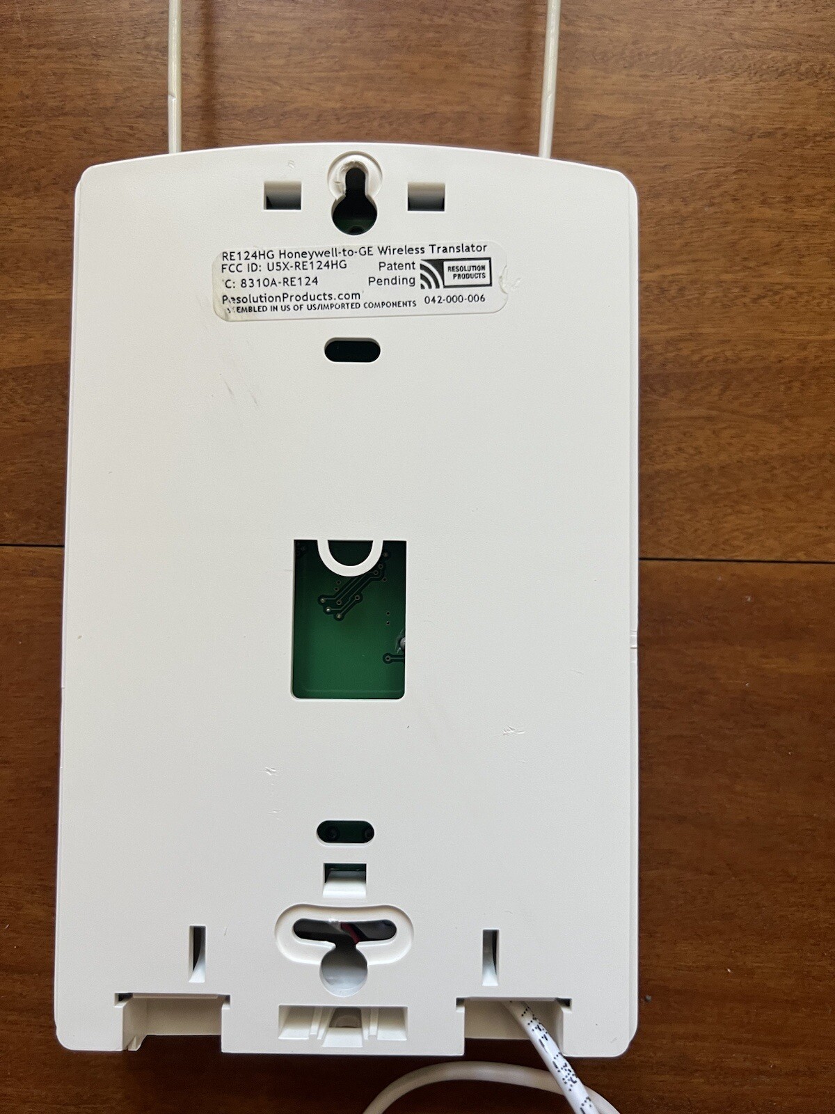 Alula/Resolution RE124HG Honeywell to GE Wireless to Wireless Translator