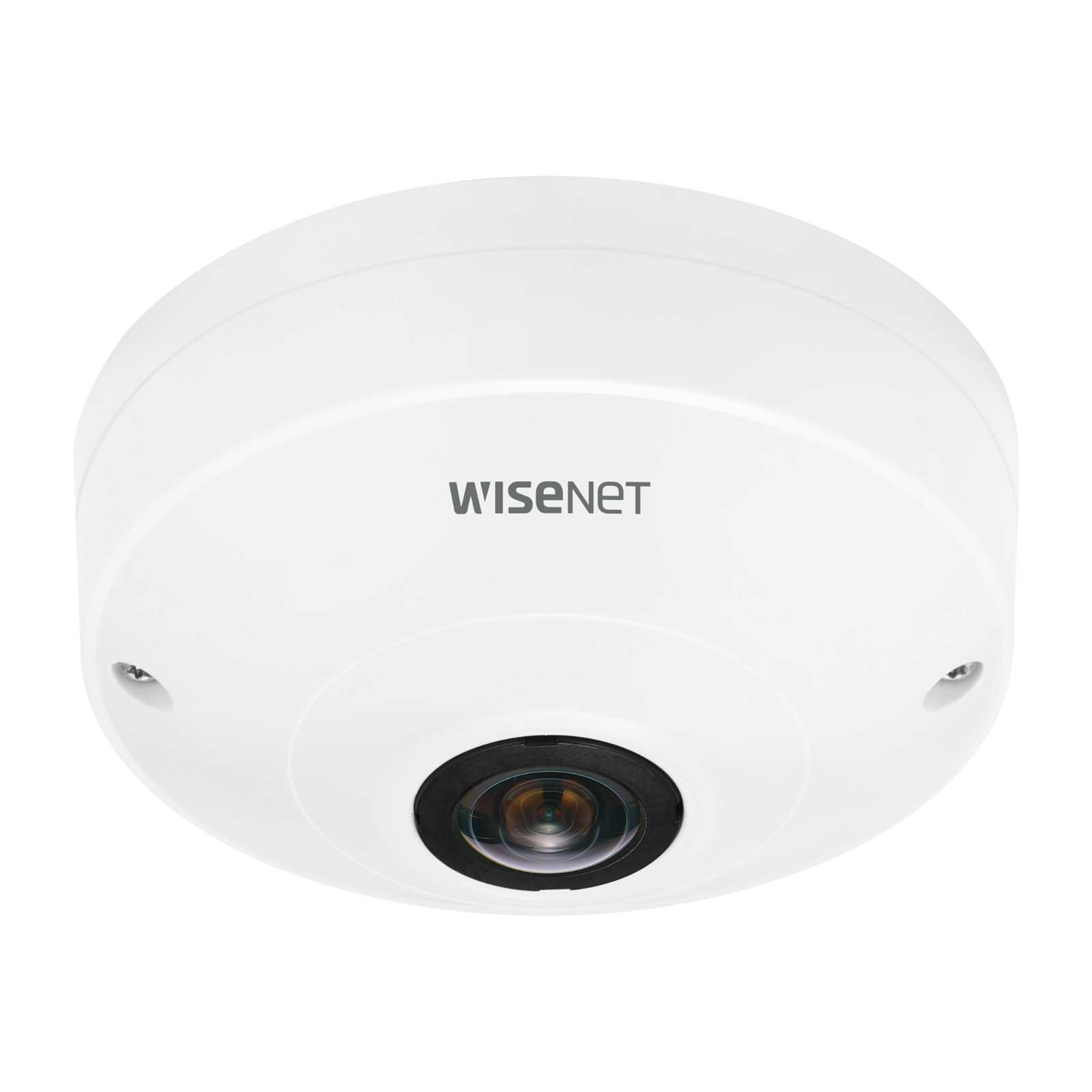 Hanwha Techwin QNF-9010 12MP IP Indoor Fisheye Security Camera 1.08mm Fixed Lens
