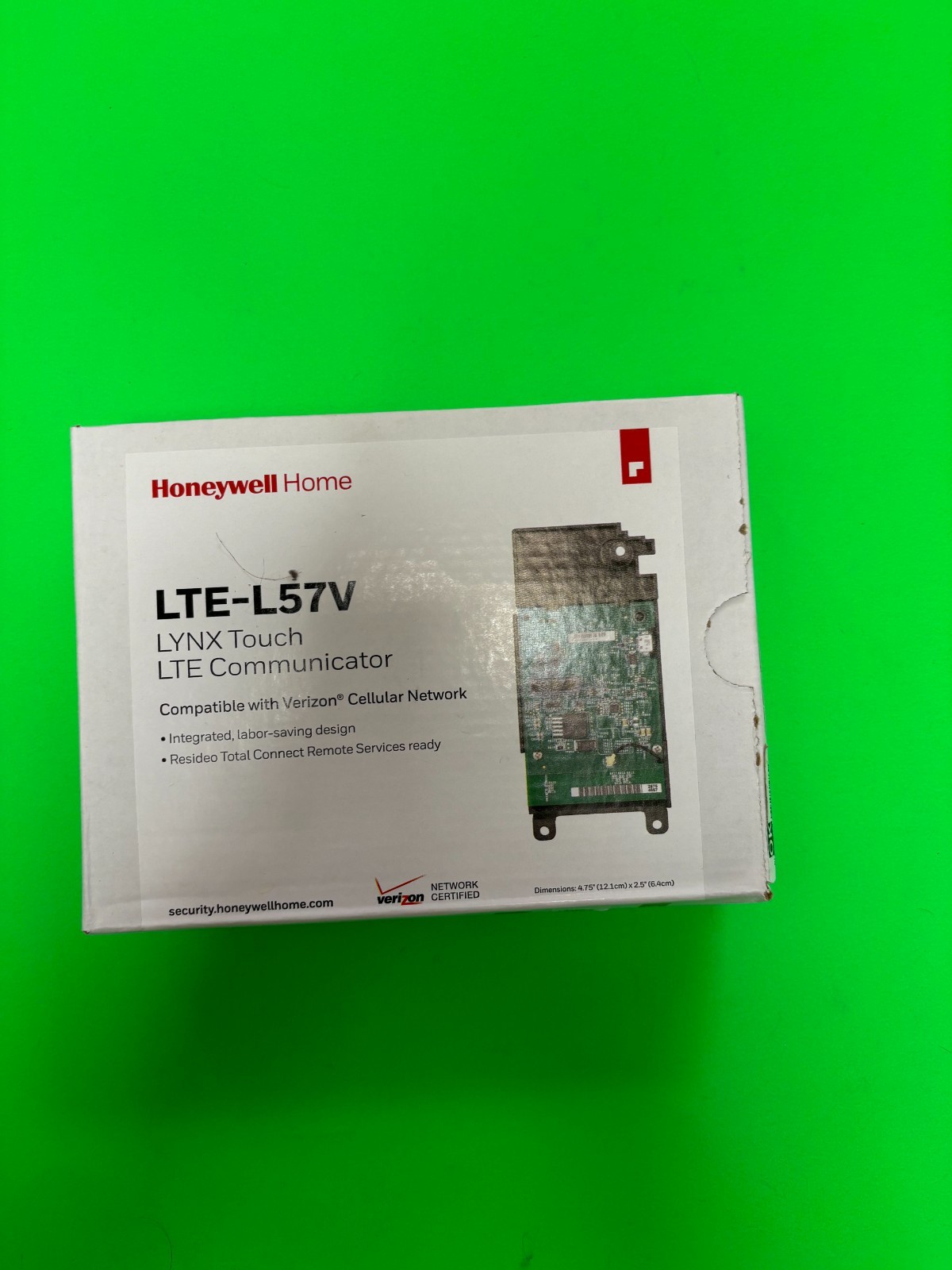 LYNX TOUCH LTE-L57V COMMUNICATOR COMPATIBLE WITH VERIZON CELLULAR NETWORK