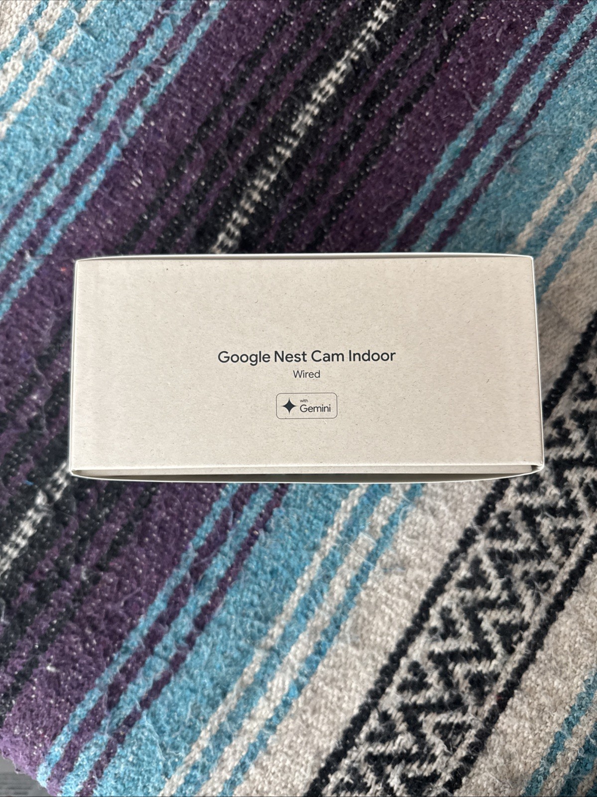 Google Nest Cam Indoor 3rd Gen 2K Wired Security Camera Snow GA09973-US NEW