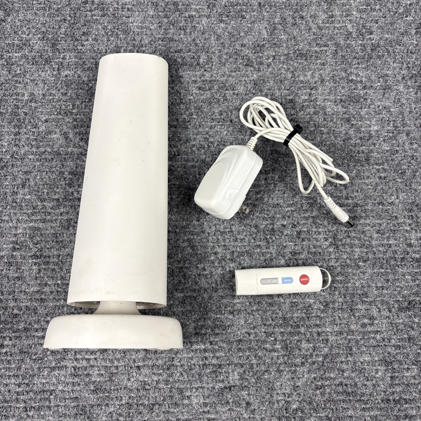 SimpliSafe 1st Generation Base Station W/ Power Cord & USB Keychain Remote Fob