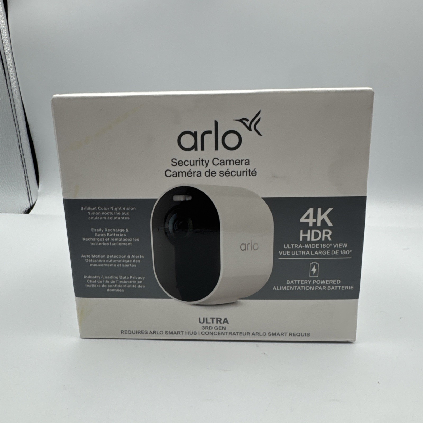 Arlo Ultra 3 UHD 4K Wire-Free Add-on Security Camera – VMC5050-100NAS Mag SEALED