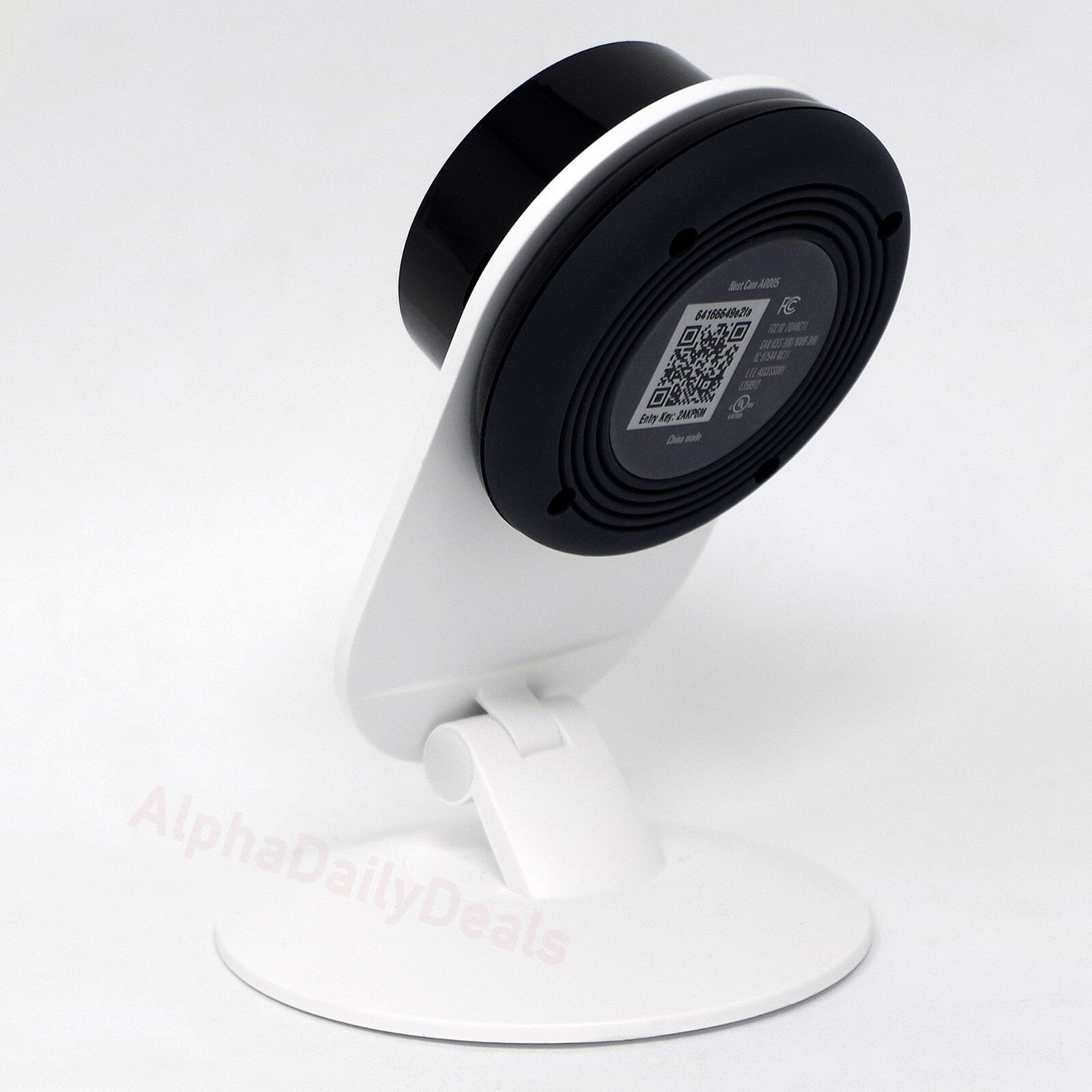 Google Nest Cam A0005 Indoor Wi-Fi Wired Security Black Camera Holder No Charger