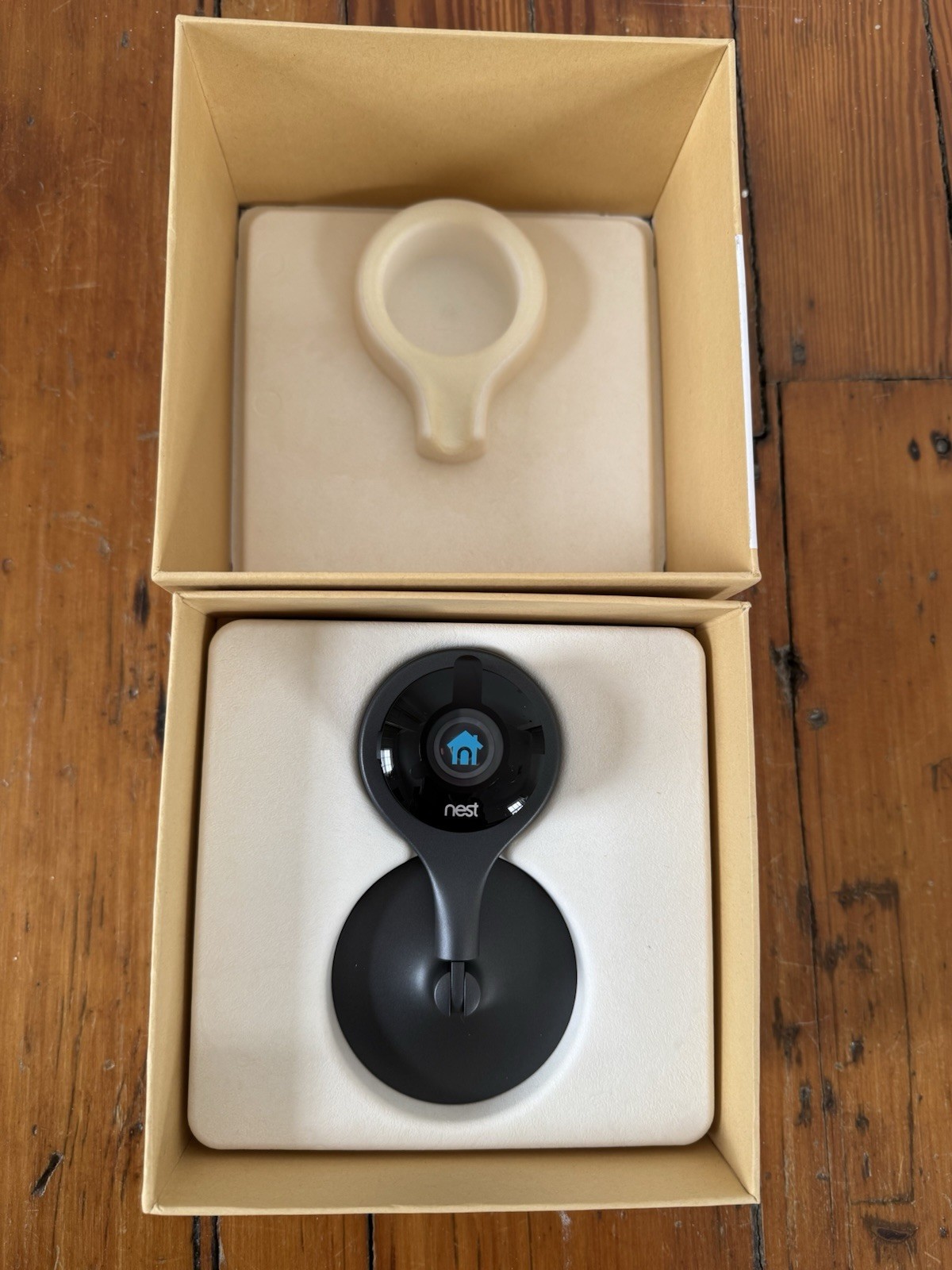 Google Nest Cam Indoor (1st Gen) Wired Security Camera – Black (Open Box)