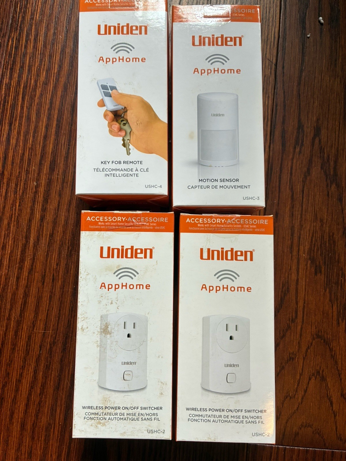 Uniden Protector USHC41 Home Security Kit W/ 8 AppHome Sensors Alarms