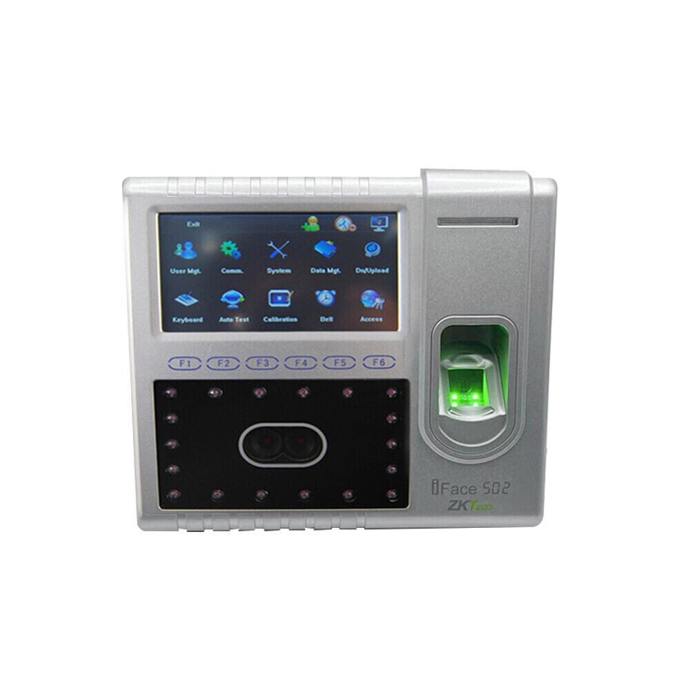 iFacial+ Finger TCP/IP Biometric Fingerprint Time Clock Access Control /iface502