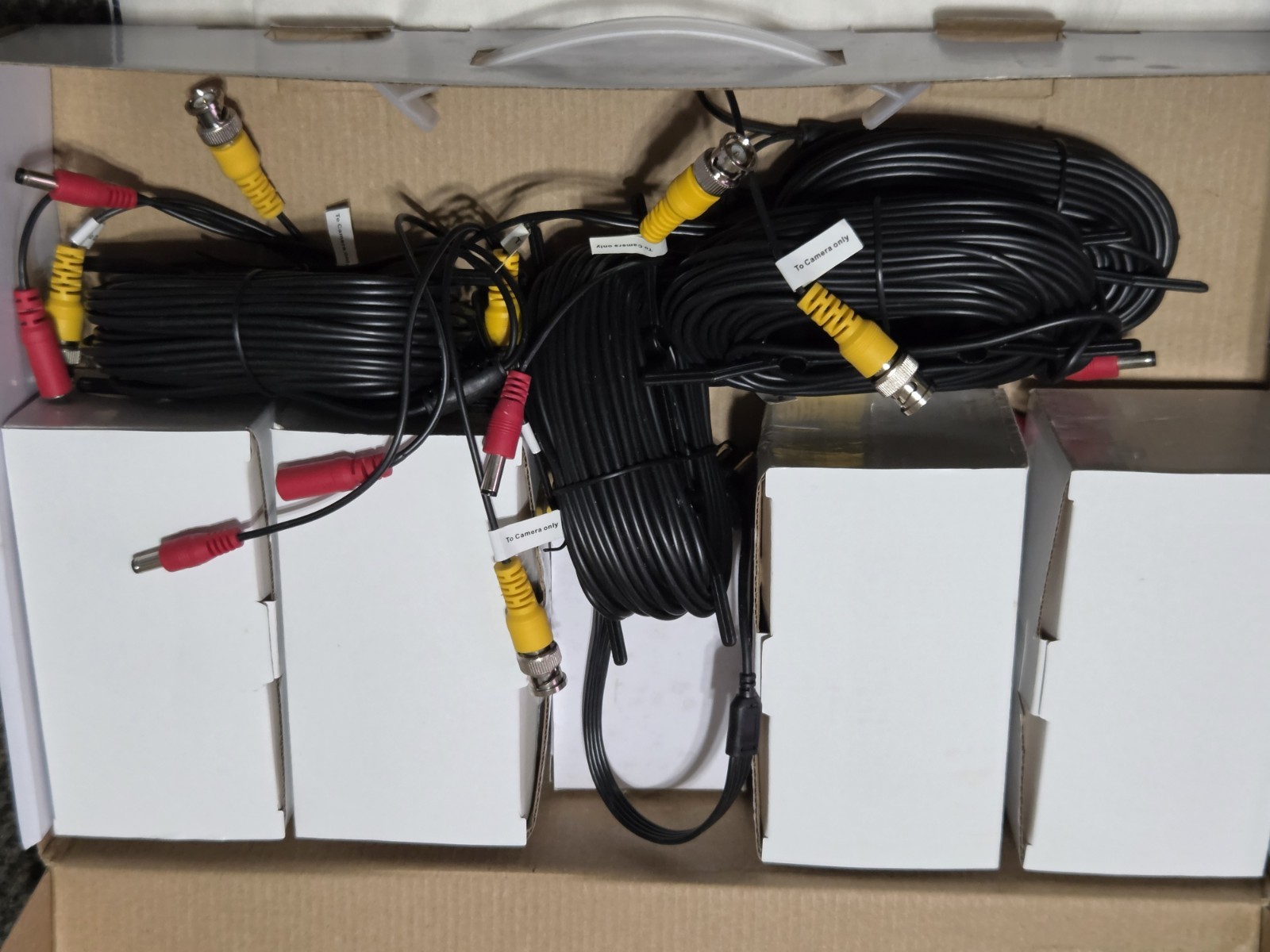 Proximus P16-41438-R 4-Channel CCTV DVR Kit 4 Cameras Night Vision 1080p Read