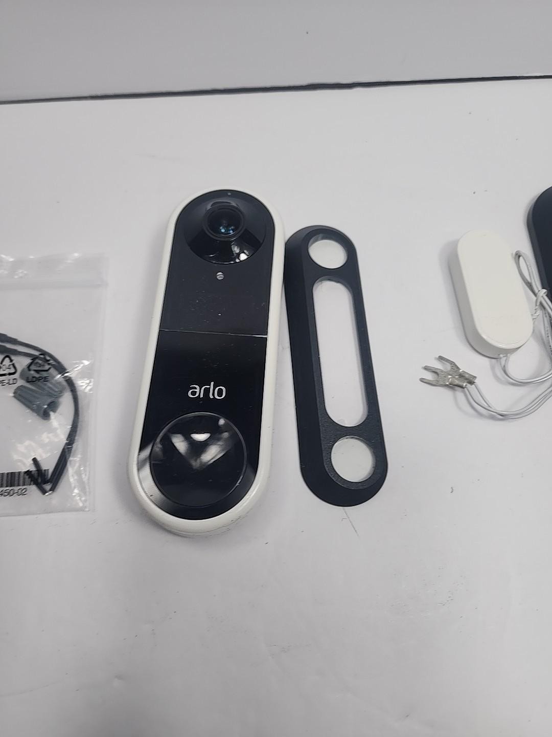 Arlo AVD1001 Wired Motion Detection Night Vision HD Video Doorbell