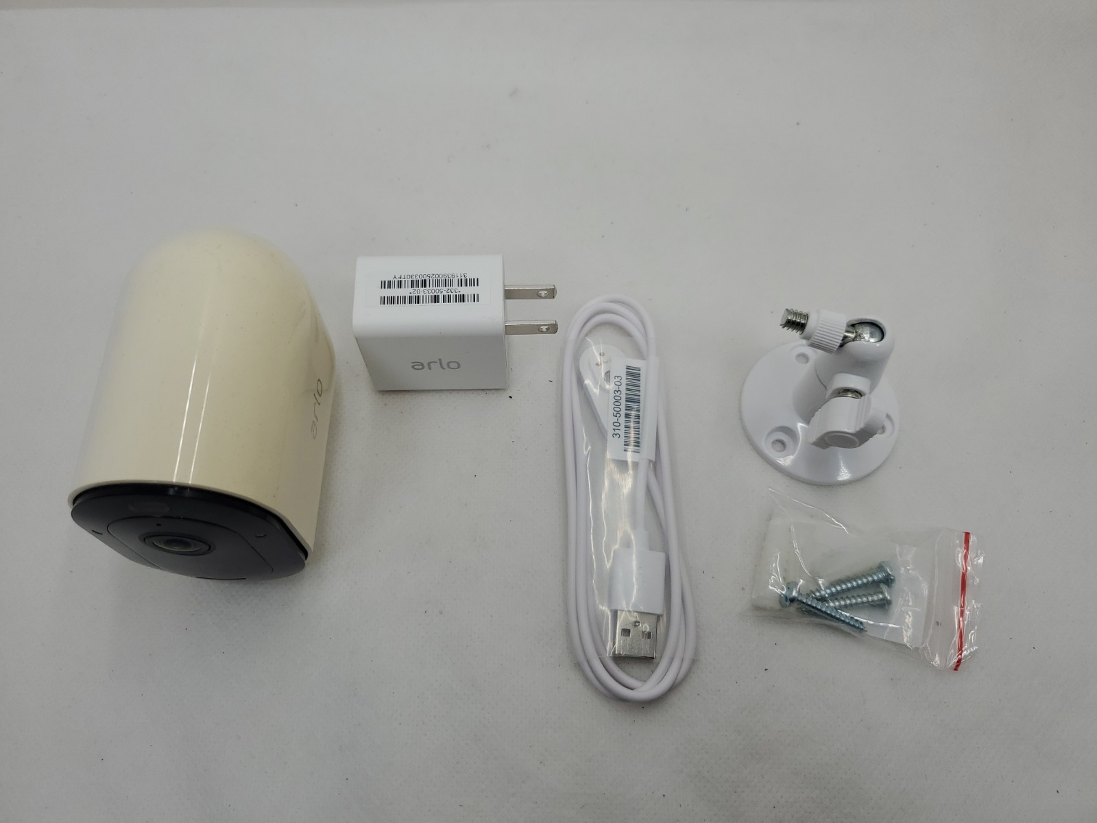 Arlo Pro 4 XL Security Camera VMC4041P Working Condition But Faded Needs Battery