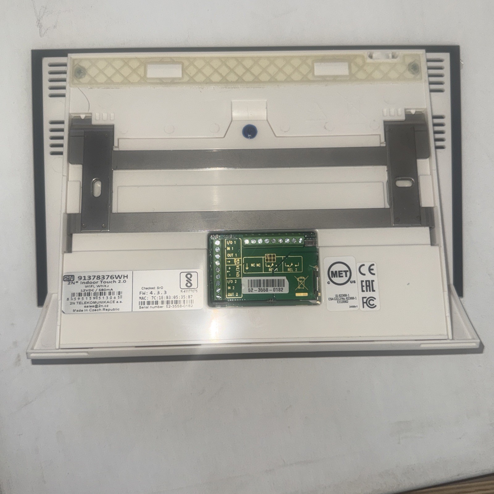 2N Indoor Touch 2.0 (White) Model# 91378376WH – Open Box