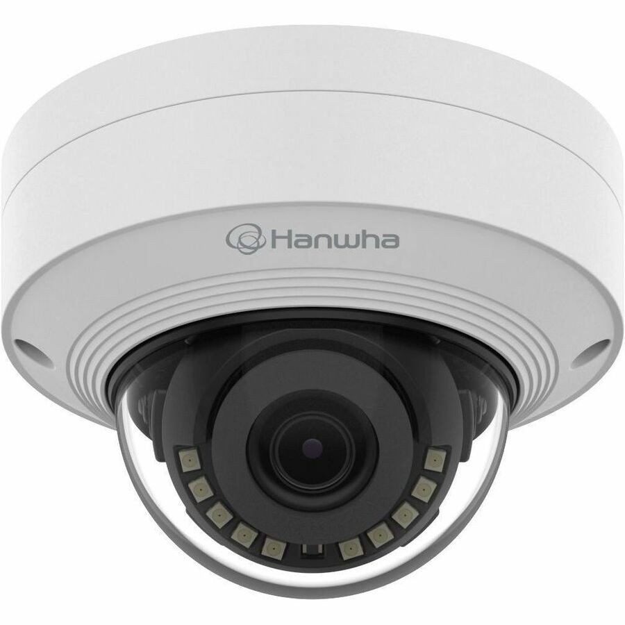 Wisenet QNVC9011R Q Mini Network Outdoor Dome Camera 4K 30fps White