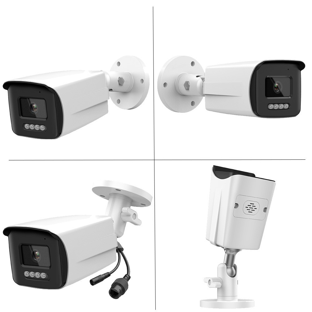 Vikylin 16CH NVR Set POE IR30M Bullet MD 8MP 4K Security Camera Systems MIC Lot