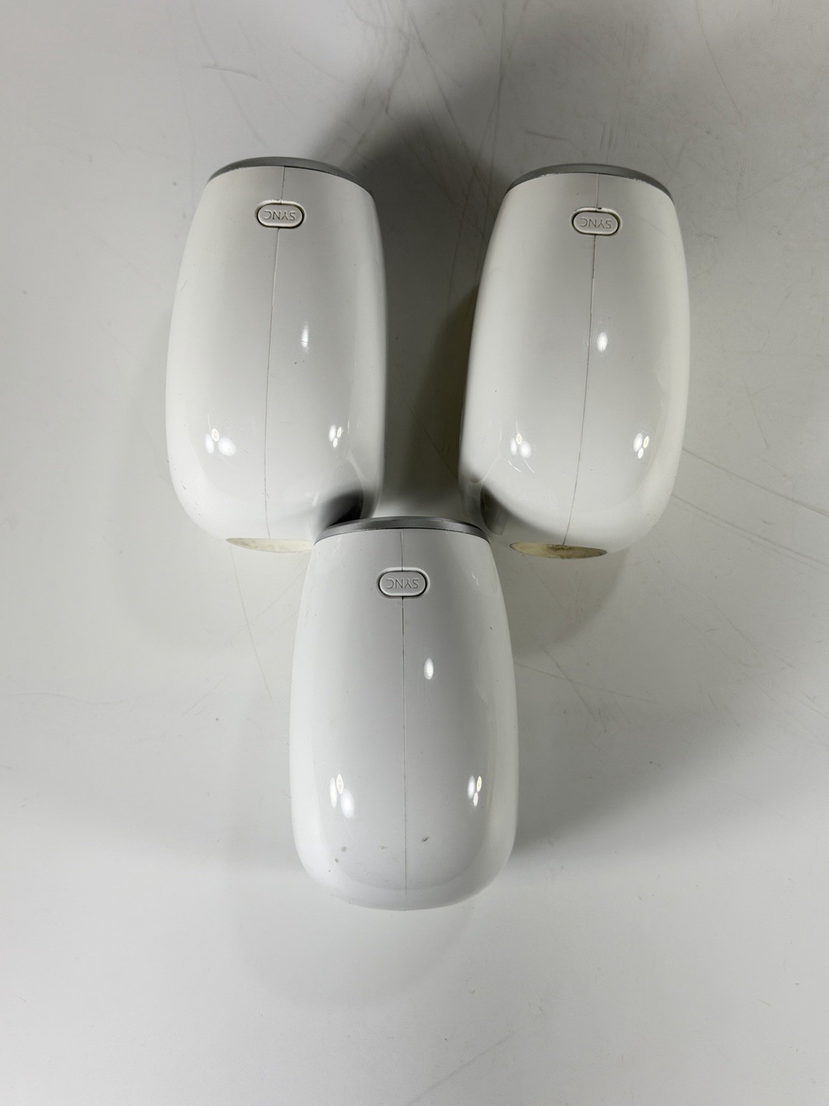 3x Netgear Arlo VMC3030 Indoor/Outdoor Add-On Security Camera – No Batteries