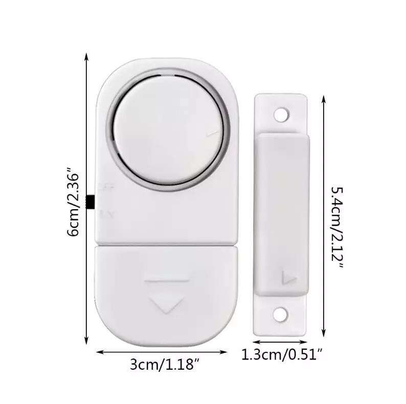 WIRELESS Home Window Door Burglar Security ALARM System Magnetic Sensor Lot