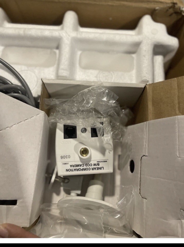 Vtg Keepsafer by Linear Compact Portable CCTV Observation System NOS NIB