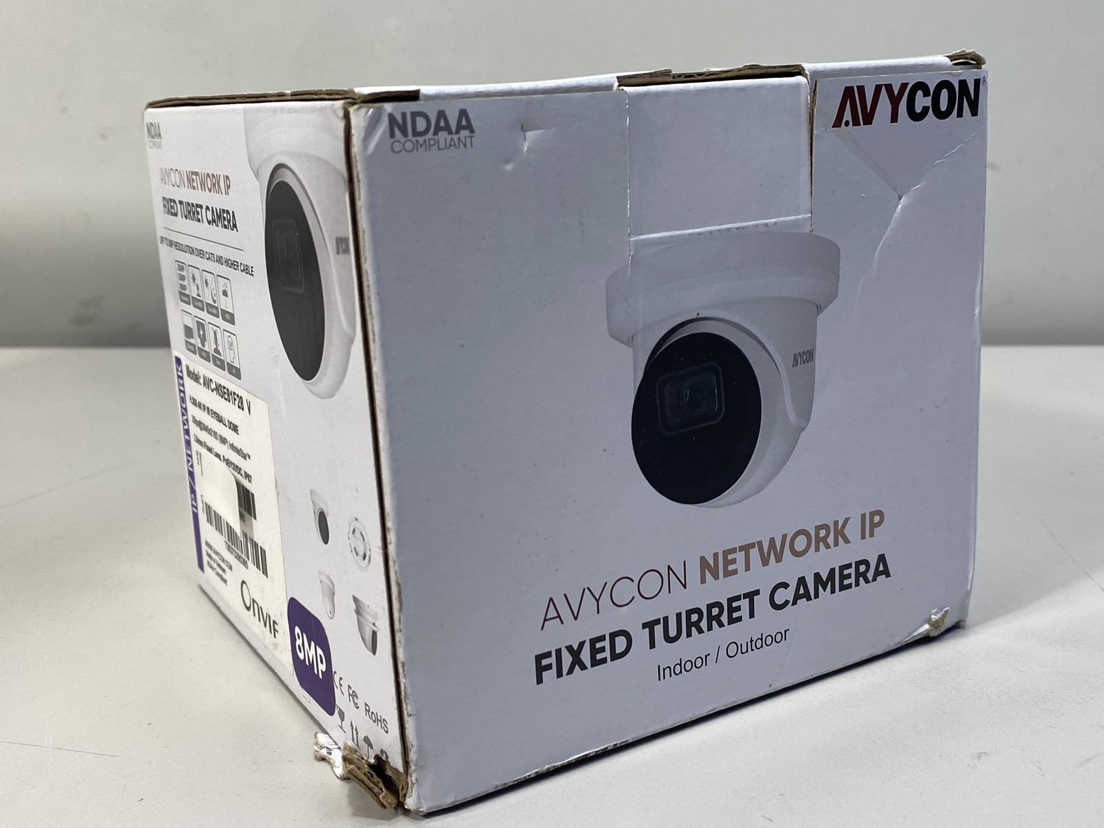 Avycon AVC-NSE81F28 Network Camera 8 MP 3840 x 2160 Resolution