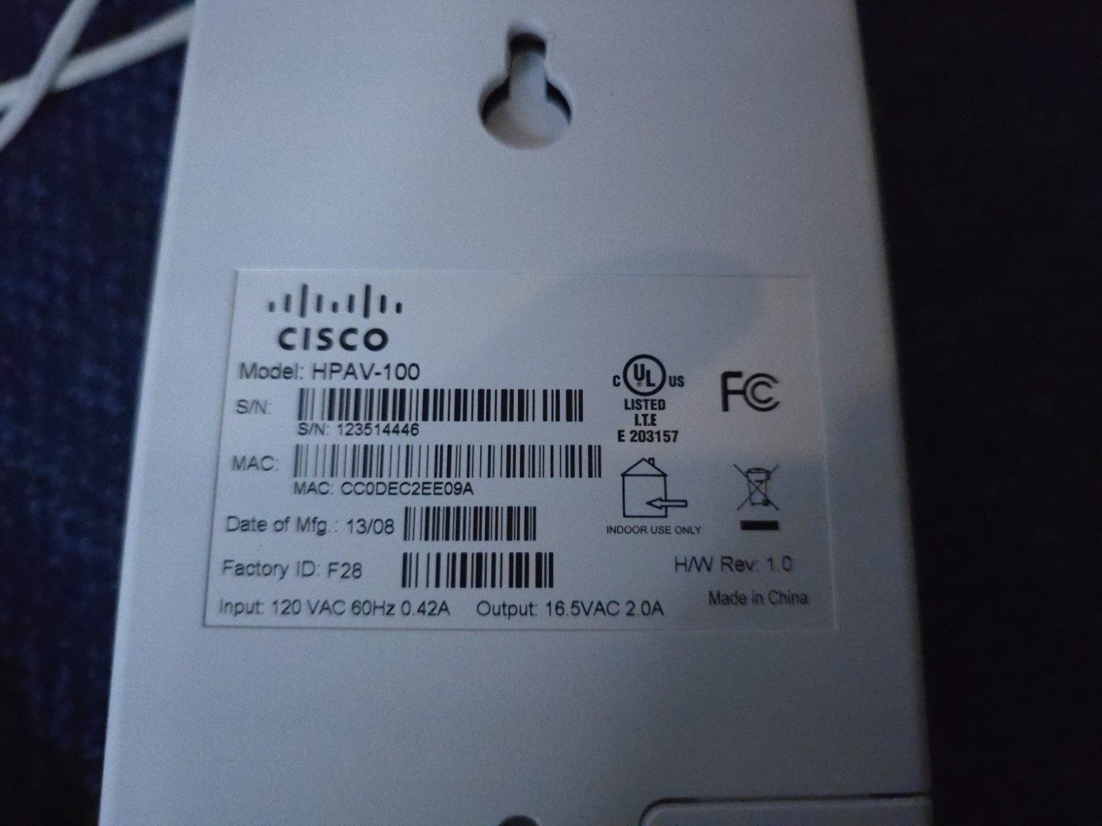 DLC-100 AT&T Digital Life Hub Home Security System w/ Cisco HPAV-100 + More