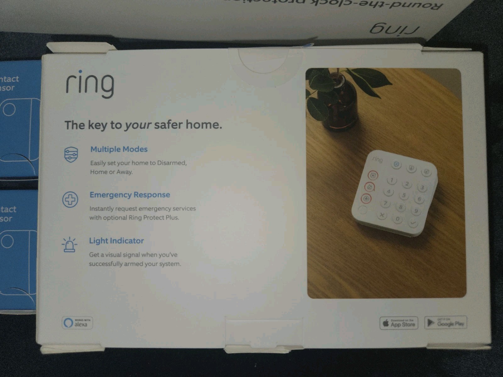 Ring Alarm 14 Piece Kit (2nd Generation) Home Alarm Security System, Alexa