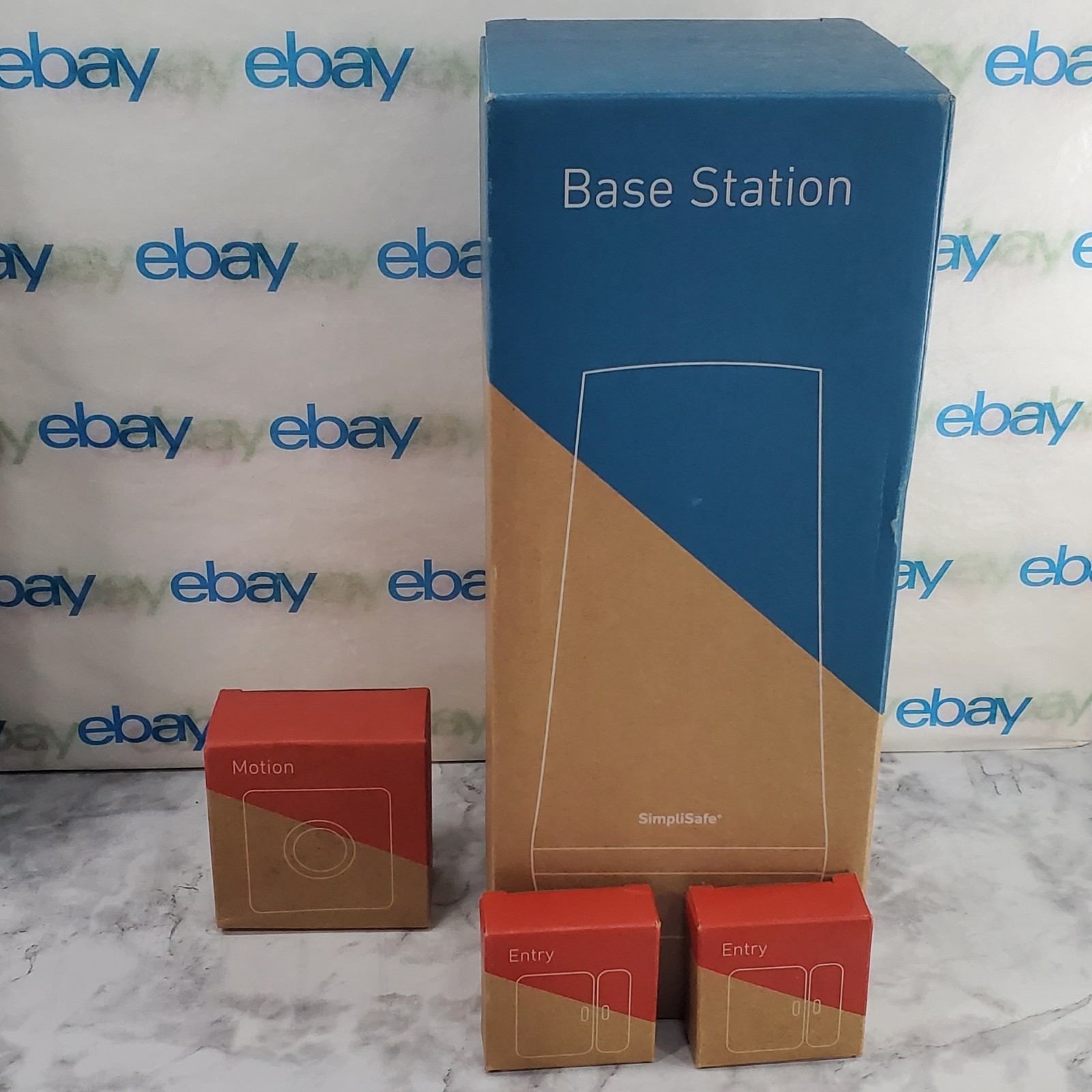 SimpliSafe 2 Door Window Entry Sensor ES3, Motion Sensor MS3 & Base Station BS3W