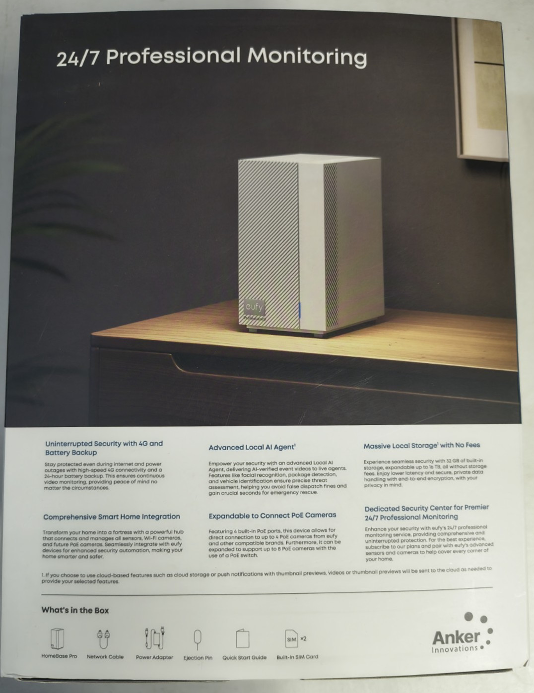 eufy HomeBase Professional S1 — New Open Box