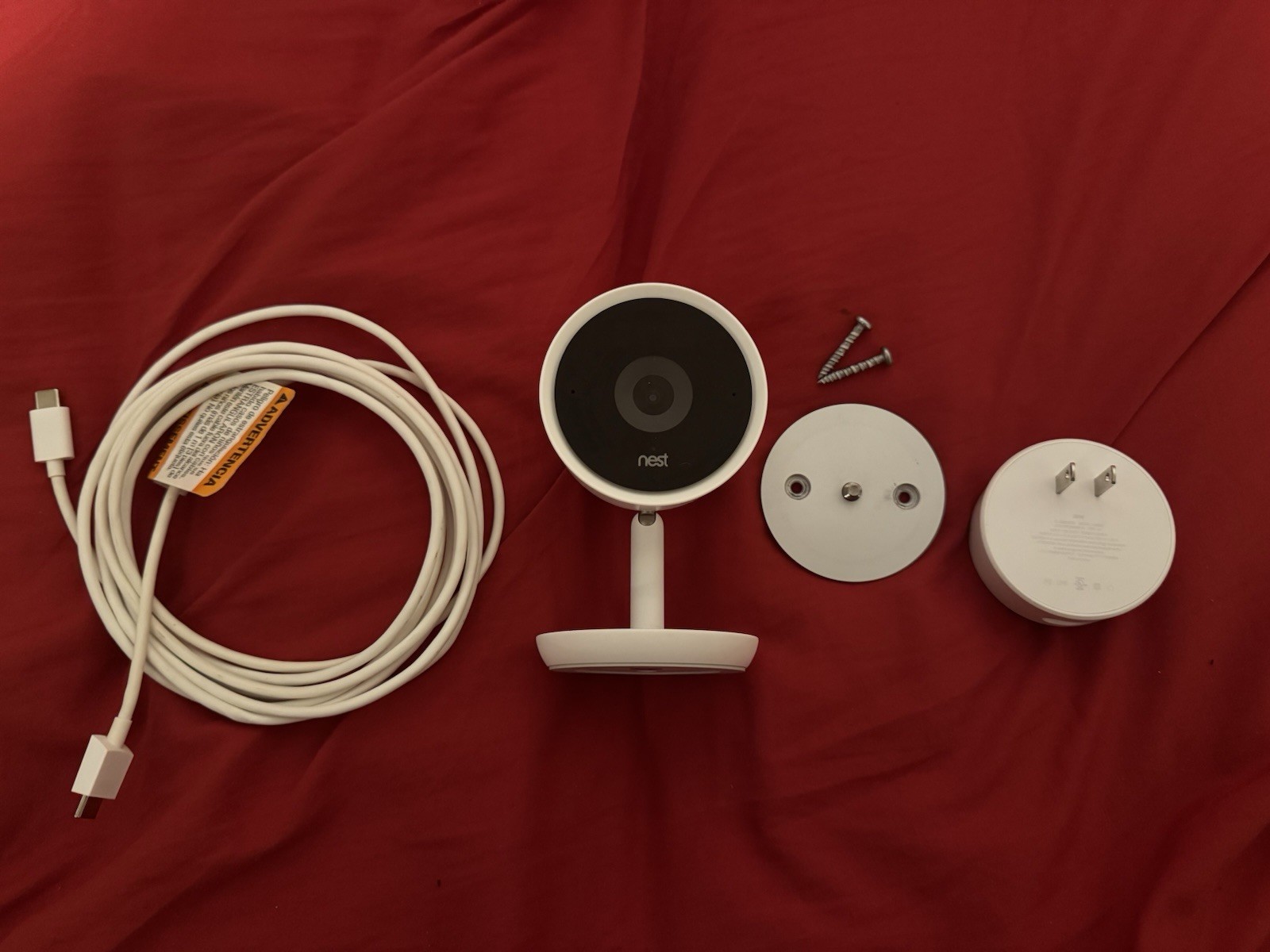 Nest NC3100US Cam IQ Indoor 1080p HD Wireless Security Camera – White
