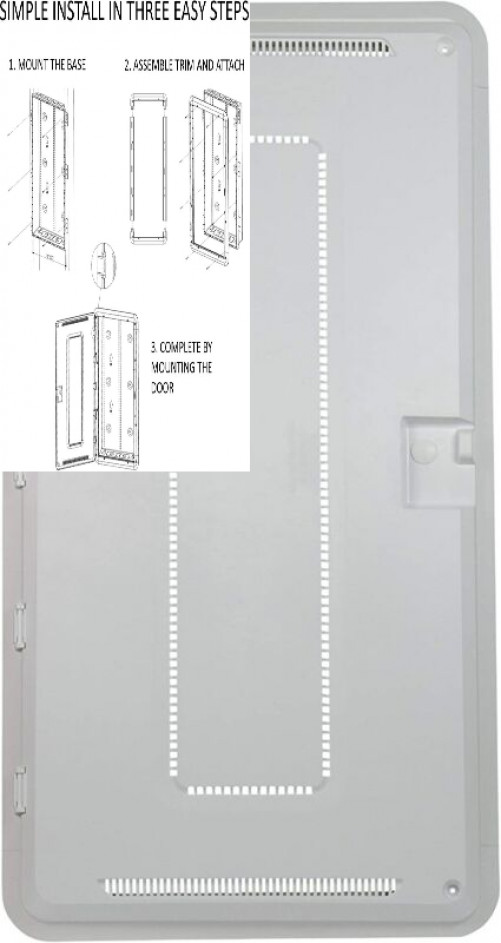 Legrand – OnQ ENP3050-NA WiFi Compatible, Electrical Box 30 inch, White