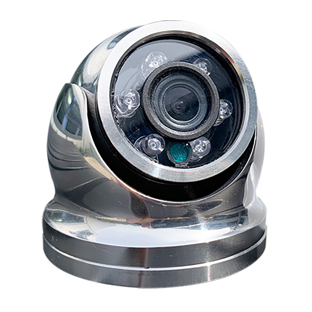 Iris Hi-Resolution Analog Mini Dome Camera – 316 Stainless Steel – Cvbs – Tvi –