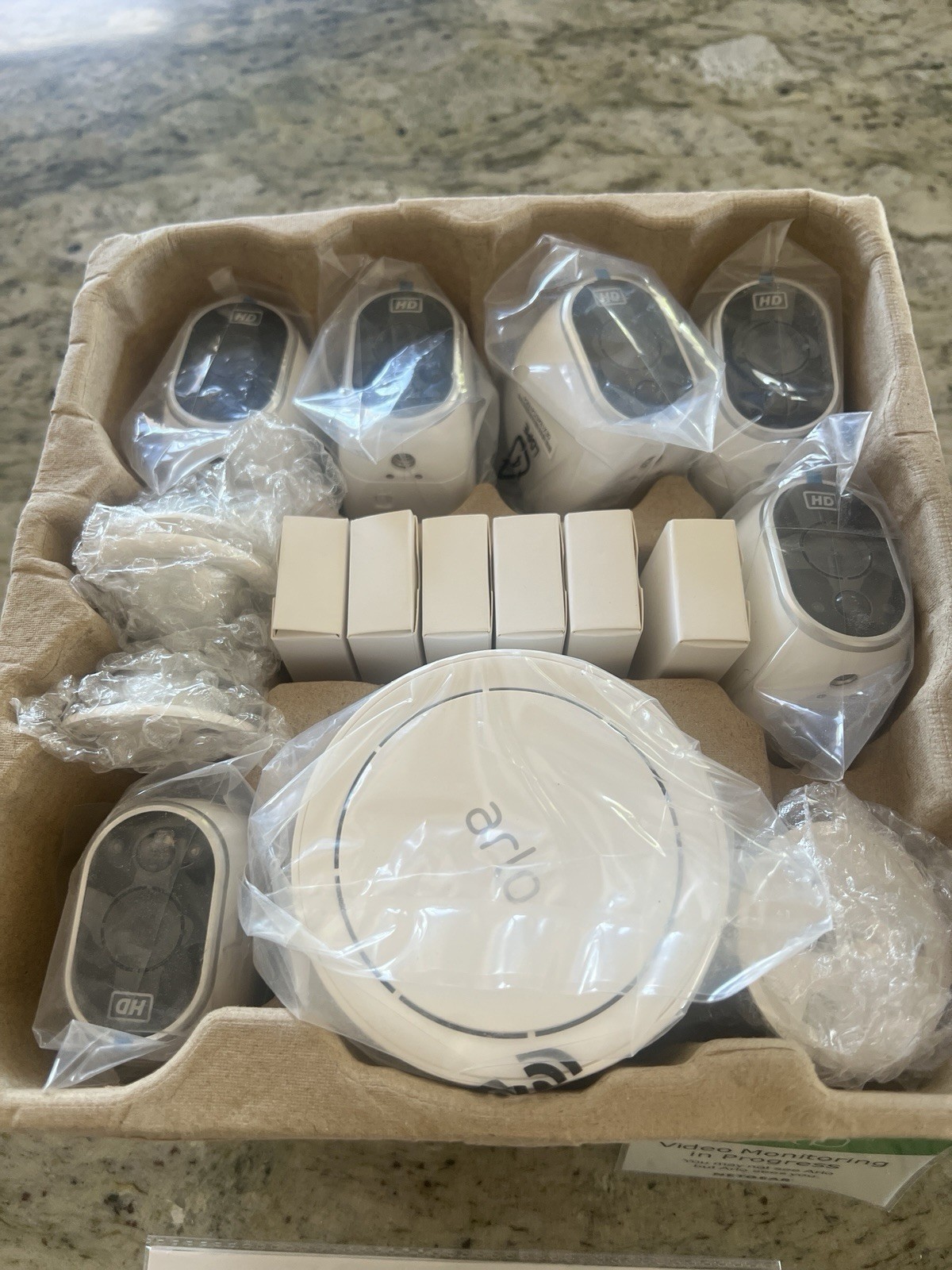 Netgear Arlo Wire Free HD Home 6-Camera Security System VMS3630B-100NAS NEW BOX