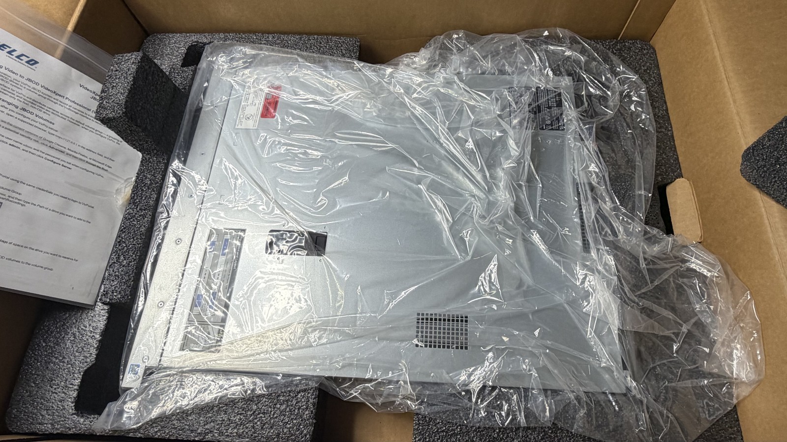 PELCO VXP-e3-12-j-s Dell Percision 3930 Rack workstation IN BOX