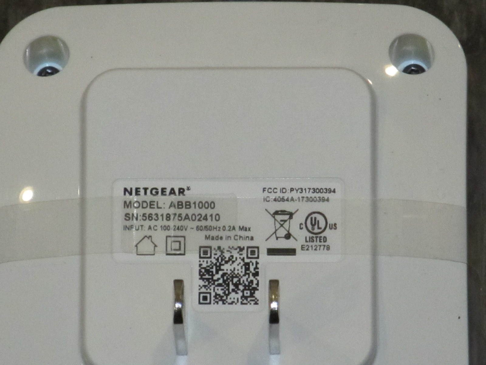 New ARLO Bridge By NetGear ABB1000 For Arlo Security Lights