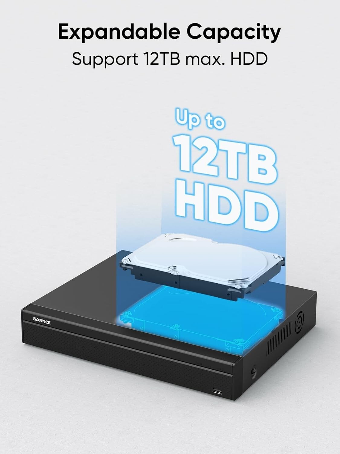 4K 16 Channel Security Network Video Recorder – Effortless Setup & Expandability