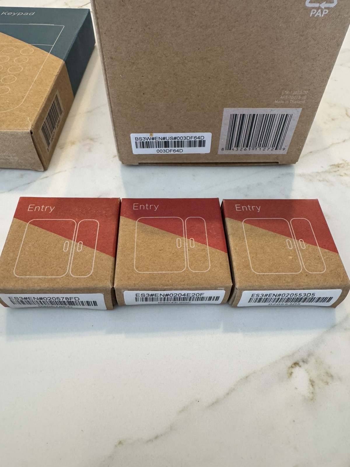 SimpliSafe Gen 3 Bundle – BS3W Base, KP3W Keypad, ES3 Sensors