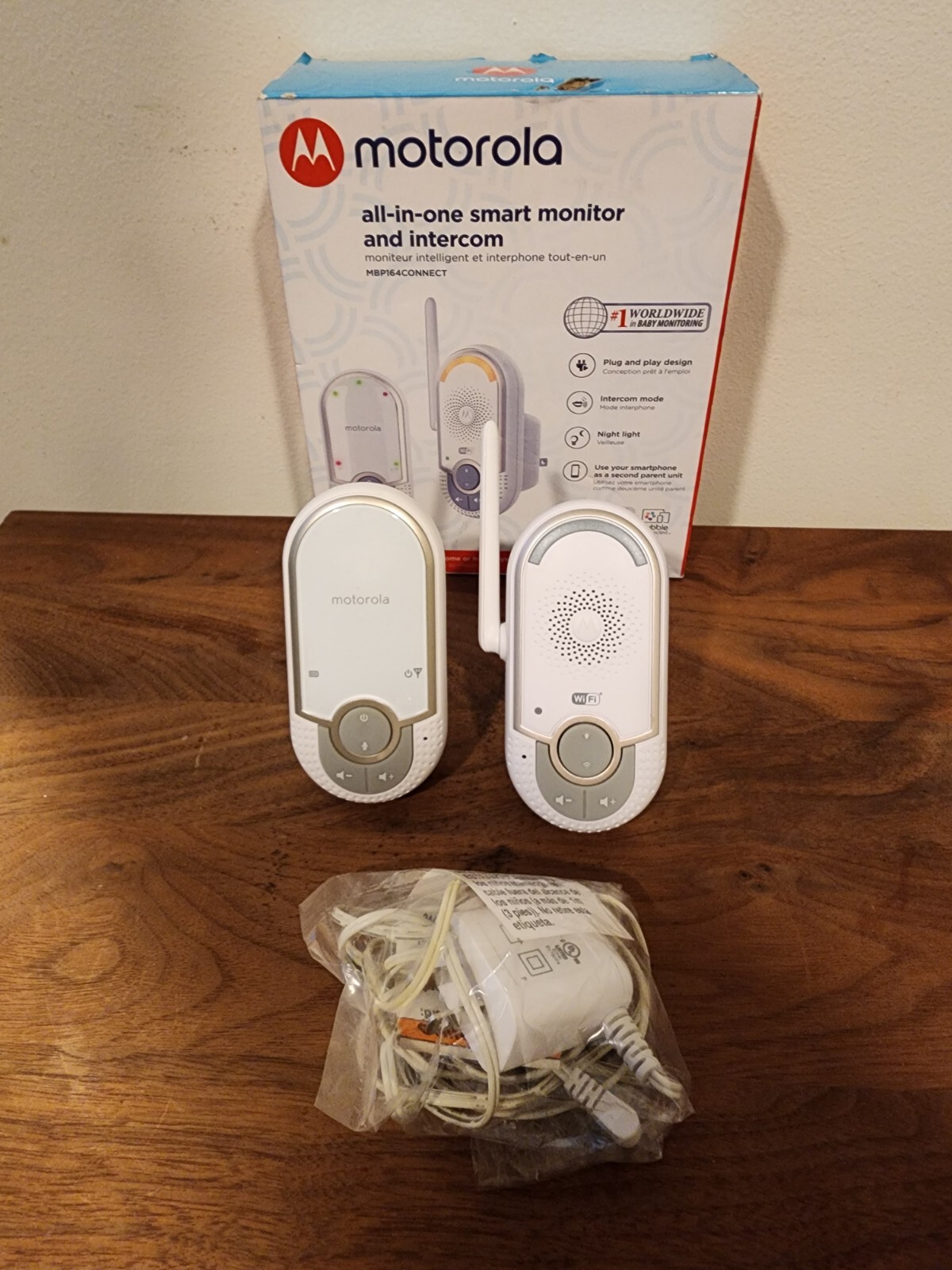 Motorola MBP164CONNECT Wi-Fi All-in-One Smart Monitor and Intercom