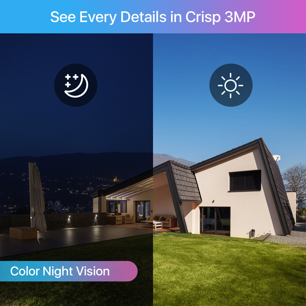 ZOSI 8CH 3MP Wireless Security Camera System 2K WIFI NVR Outdoor IP Audio Record
