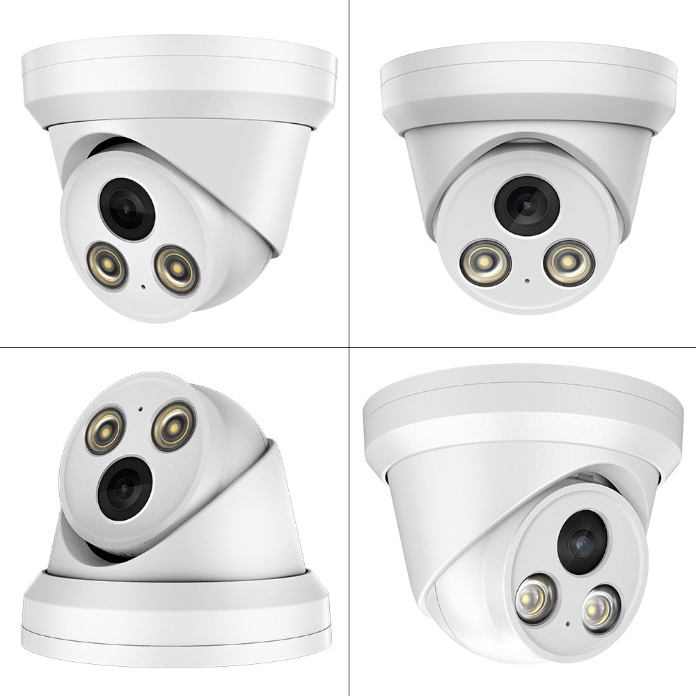 Vikylin 8CH 8PoE NVR CCTV Systems Full Color 4K 8MP POE IP Camera 24/7 Color Lot
