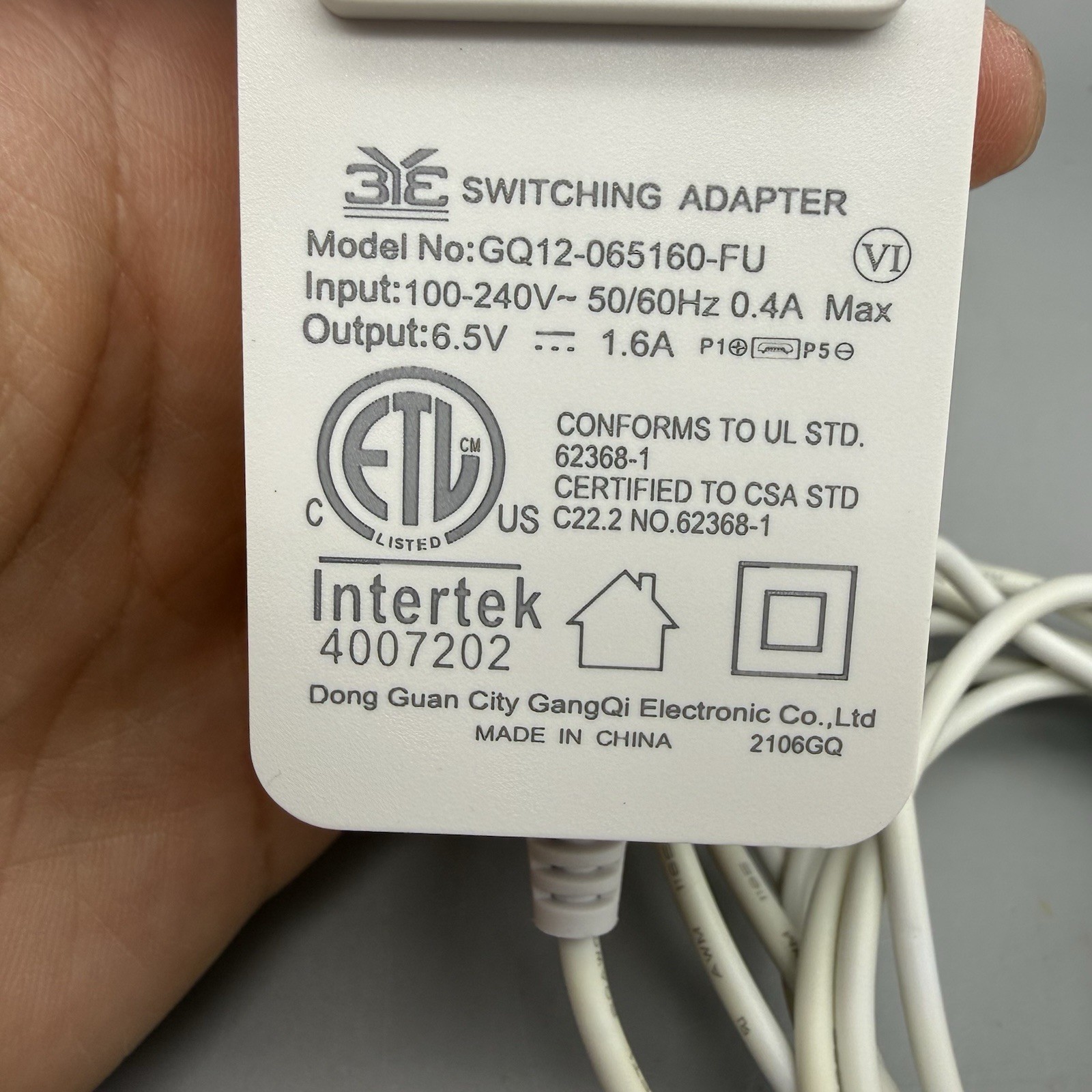 SimpliSafe SSBS3 Base Station Home Security System With Power Adapter