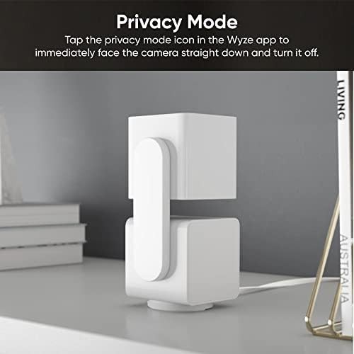 WYZE Cam Pan v3 Indoor/Outdoor IP65-Rated 1080p Pan/Tilt/Zoom 2-Pack, White