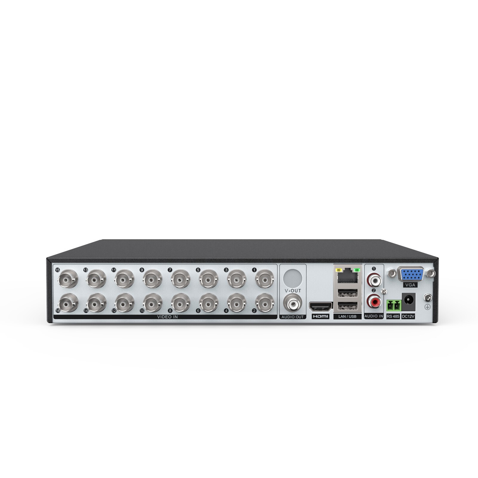 SANNCE 16CH 5IN1 1080P Security Digital Video Recorder DVR Human Detection 1TB