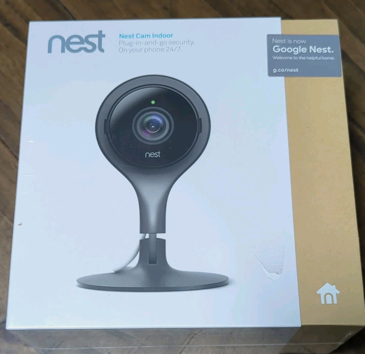 Google Nest Cam NC1102ES A0005 Indoor NEW-SEALED In Box