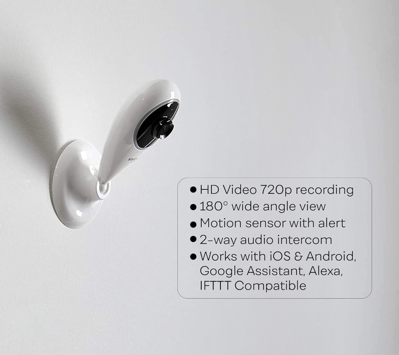 VIVITAR Smart Security High Definition Wi-Fi Camera NIB Motion Speaker