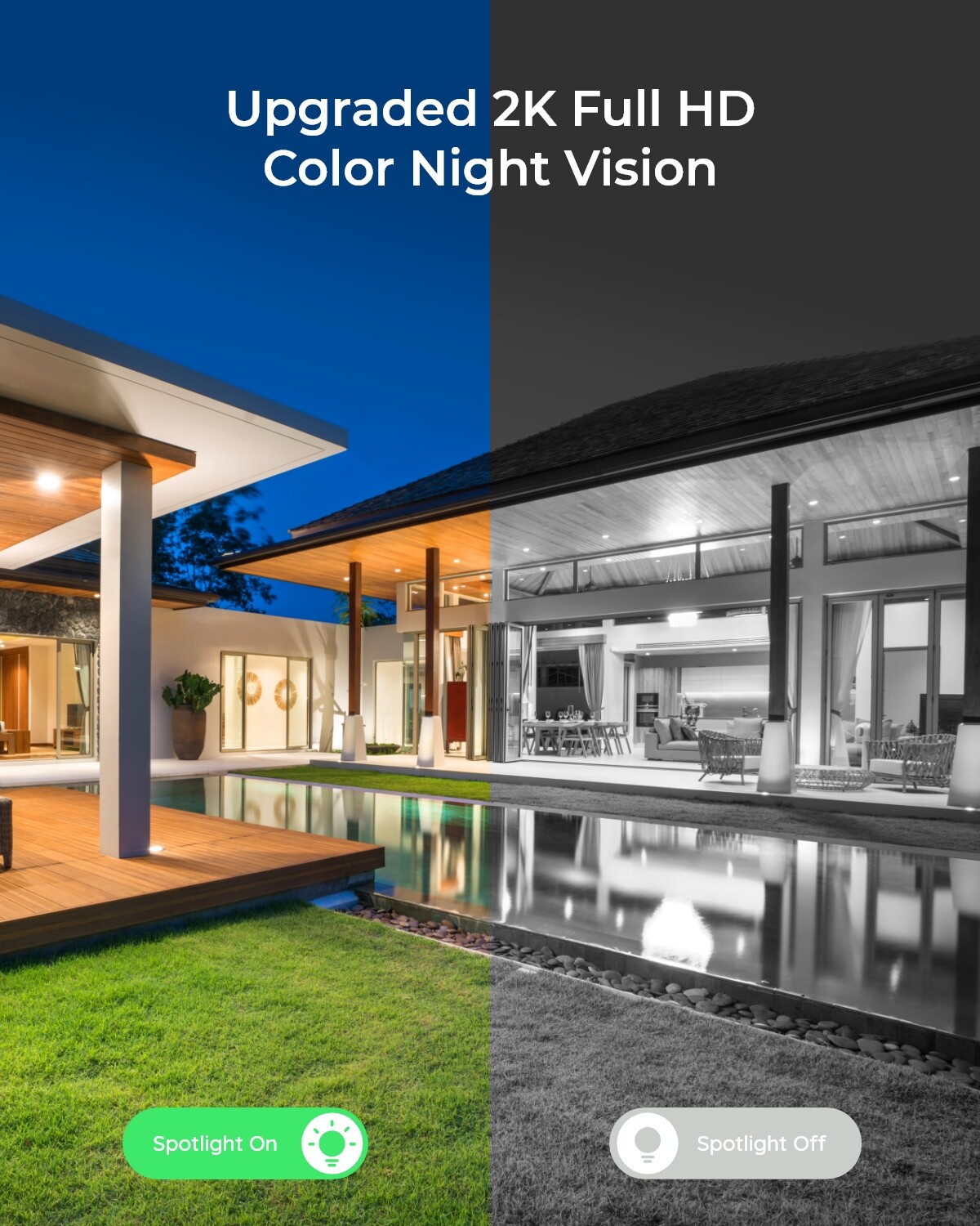 Reolink Hub with Lumus Spotlight WiFi Security Camera 2K Outdoor Smart Detection