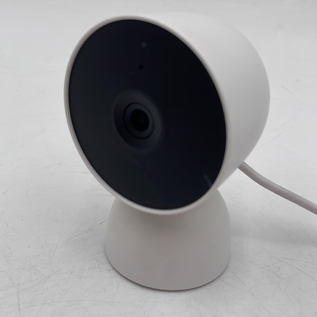 Google indoor Nest Security Cam 1080p (Wired) – 2nd Generation – Snow