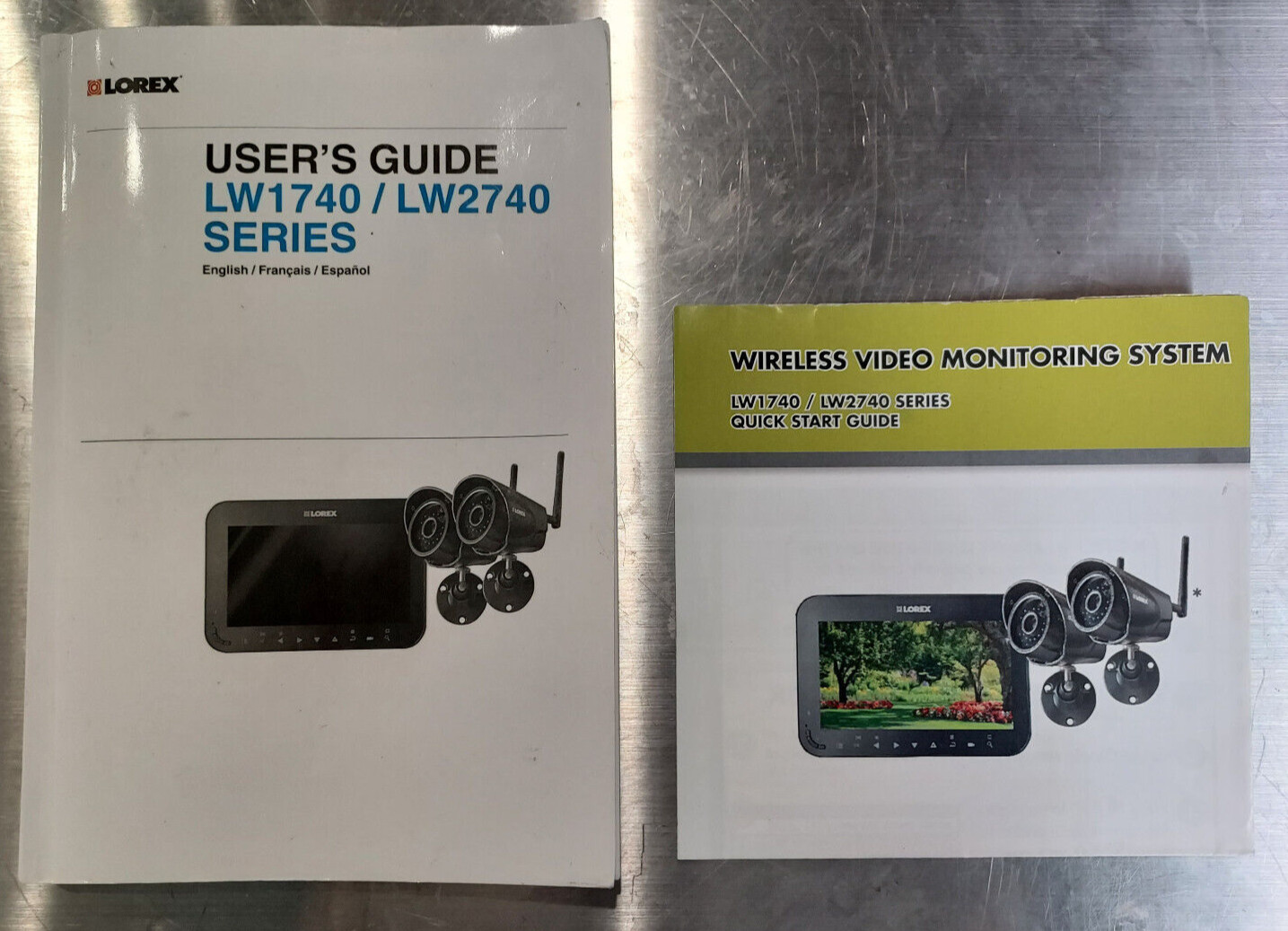 Lorex LW1741 LW1740 LW2740 INSTRUCTION MANUAL (English)