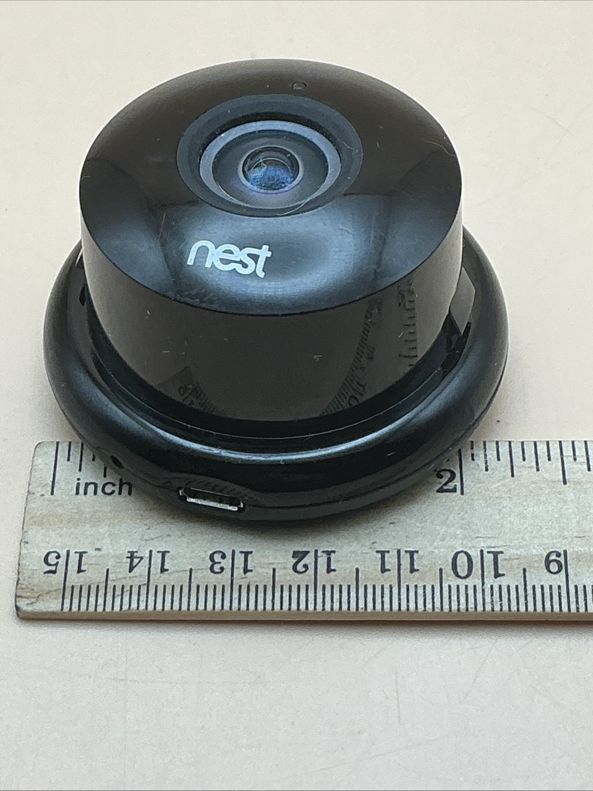 Google Nest Cam Indoor Security Camera 1st Gen A0005 Black Puck Only Tested Work