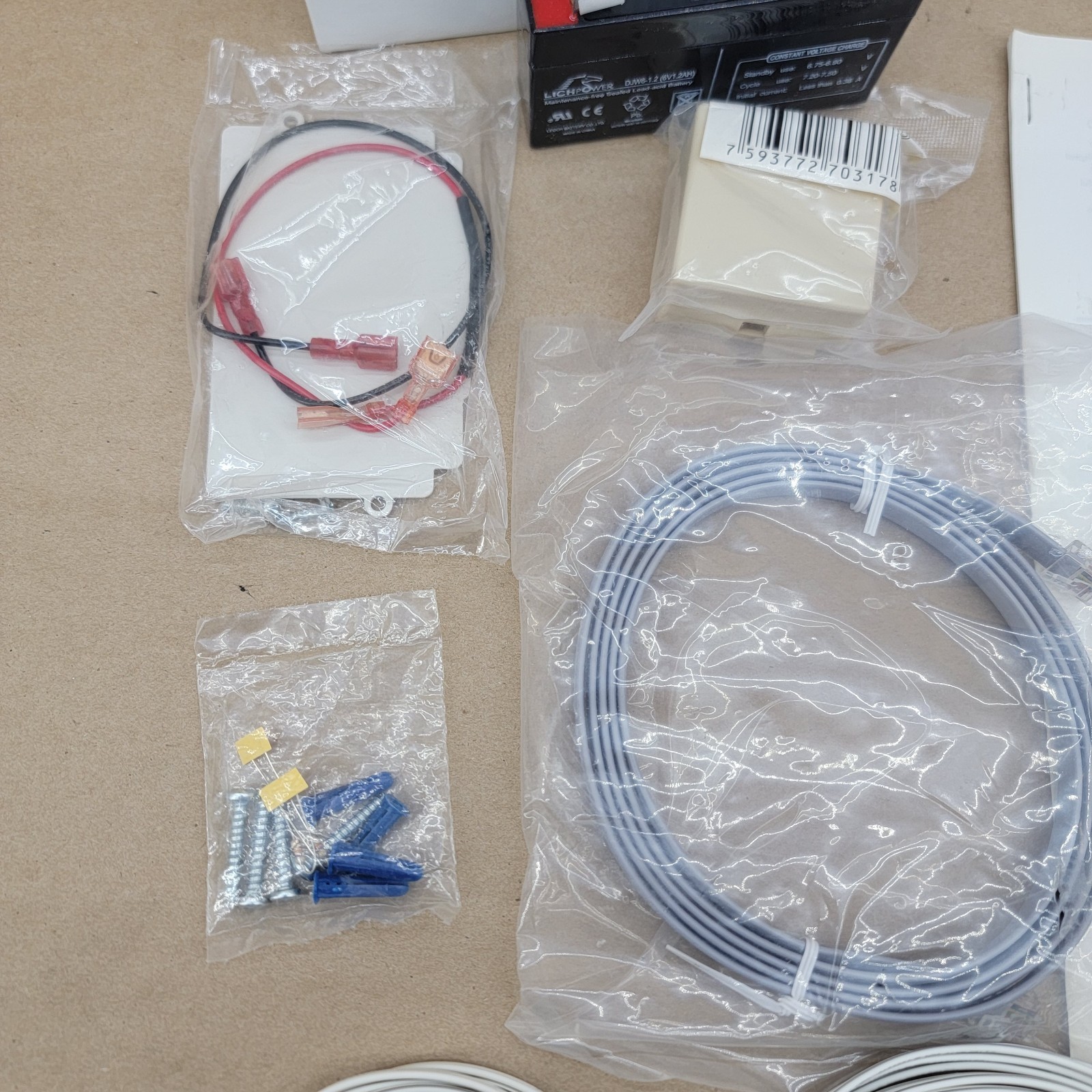 GE Simon 3 Security System Control Panel Starter Kit Speaker System Touchtalk