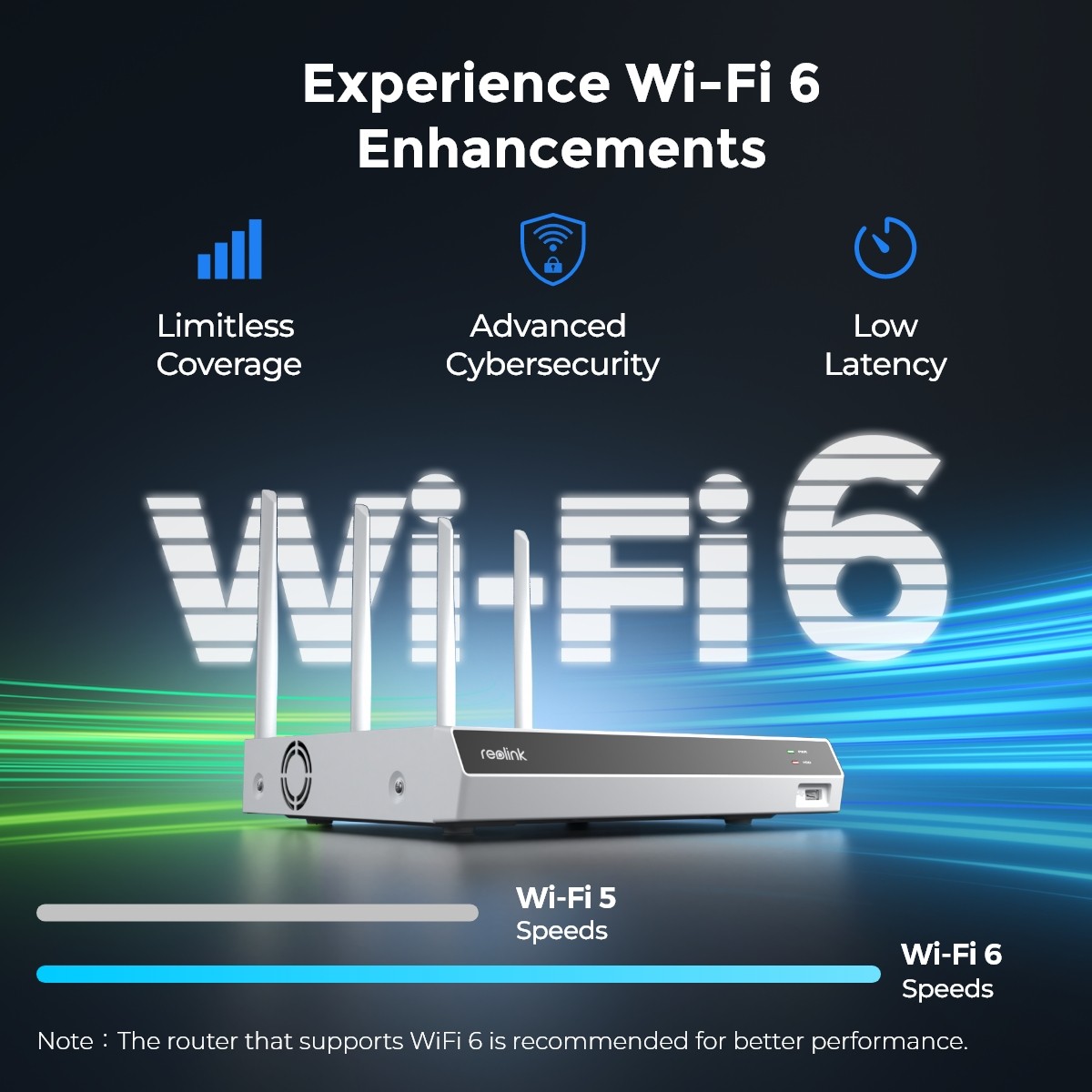 Reolink RLN12W 4K 16CH WiFi NVR 24/7 Recording for CCTV Security Camera System