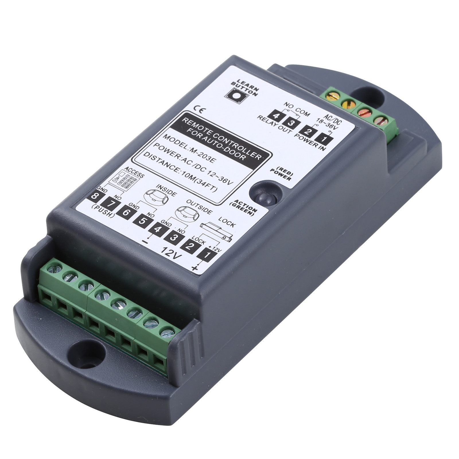 Autodoor Auto Door System Access Remote Controller Exchanger Distance 10m/34ft
