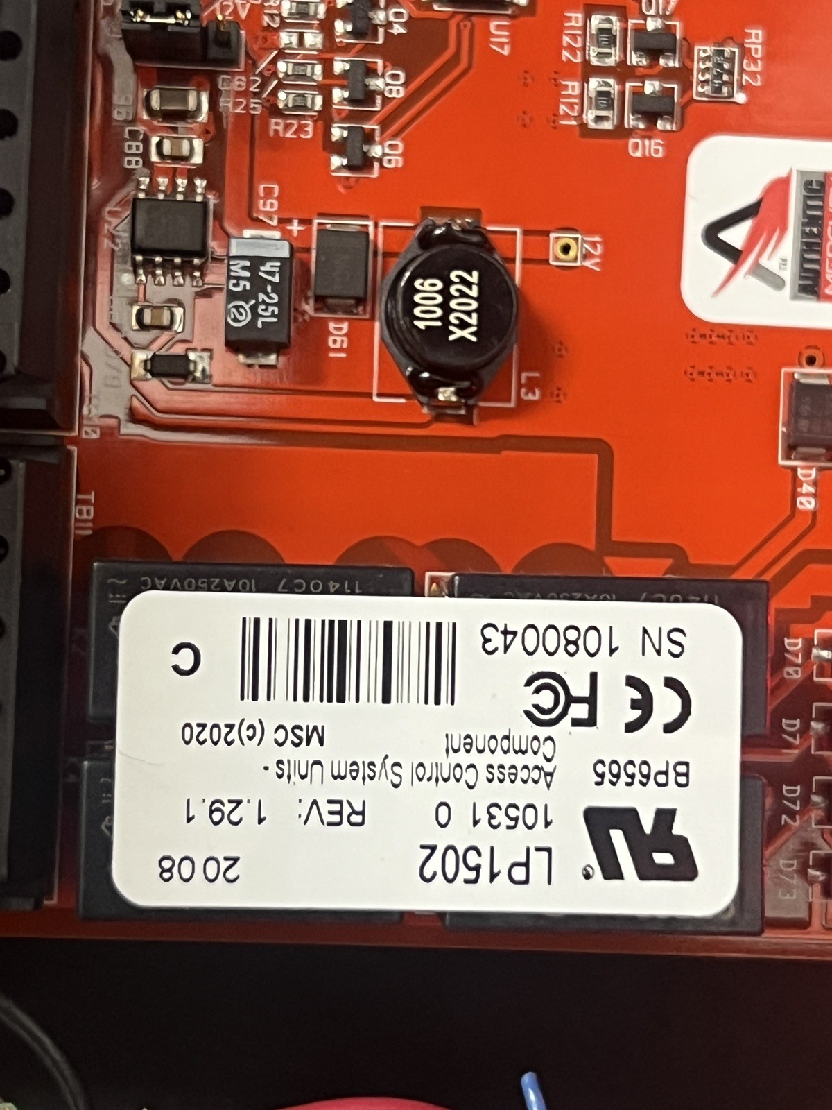 ADC-AC-LP1502-PSE Two Door Controller & Power Kit