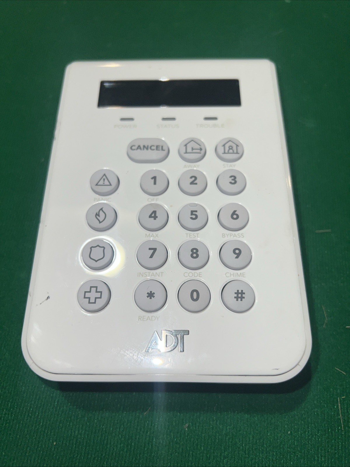 Honeywell ADT WLTP100 Wireless Home Security Touchpad Untested No Cords Or Box